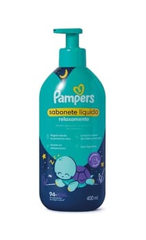 PAMPERS SABONETE LÍQUIDO RELAXAMENTO 400ml