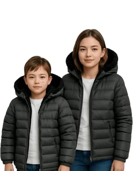 Jaqueta Infantil Juvenil Forrada Puffer Menina Menino Teen