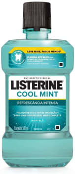 4 Unidades - Enxaguante Bucal Listerine Cool Mint 500ml