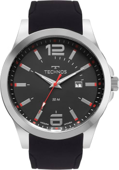 Relógio Masculino Technos Analógico Silicone Performance Racer 2115NAU/2P Calendário