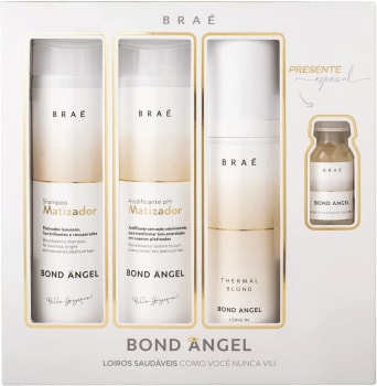  Kit BRAÉ Bond Angel Caixa Presente (4 Produtos) 