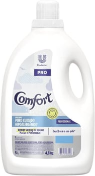 Amaciante Comfort Pro Diluído Puro Cuidado 5L