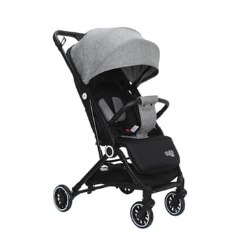 Carrinho de Bebê Passeio Vira Berço NIVI Maxi Baby (Cinza)