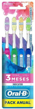 Escova Dental Oral-B Indicator Colors N°35 - 4 unidades
