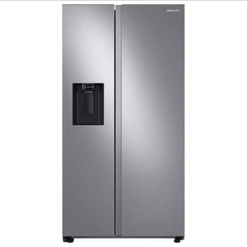 Geladeira Samsung RS60 Side by Side com All Around Cooling e SpaceMax 628L Inox Look 220V