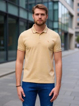 Camisa Polo Reserva Enxuto Novo Friso