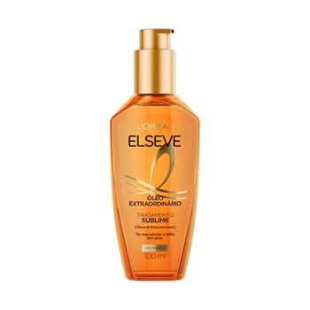 L'Oréal Paris Elseve Óleo Extraordinário Finalizador Capilar, Nutrição Profunda com 6 Óleos Preciosos, Anti-Frizz, Proteção Térmica até 230°C, Brilho