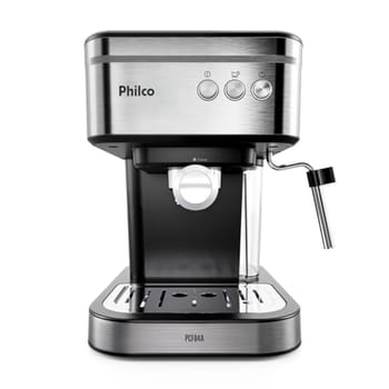 Cafeteira Expresso Philco 1,2L 20 Bar 950W Pressão de 20bar Saída de vapor PCF04A 127V