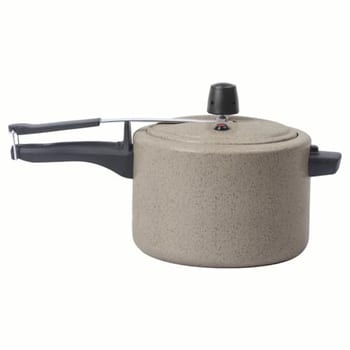 Brinox - Panela de Pressão Antiaderente Ceramic Life 4,5L Vapt - Vanilla