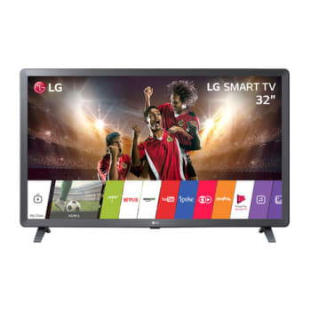 Smart TV LED 32" HD LG 32LK615BPSB com WebOS 4.0 Wi-Fi, Processador Quad Core, HDR 10 Pro, HDMI e USB