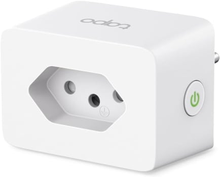 Tomada Inteligente Wi-Fi TP-Link Tapo P110, Smart Plug, Bivolt, 10A/2400W, Monitoramento e Economia de Energia, Trabalha com Alexa, Proteção de Segurança, Controle Remoto