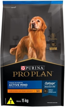 Ração Proplan Active Mind Todos os Portes 15kg