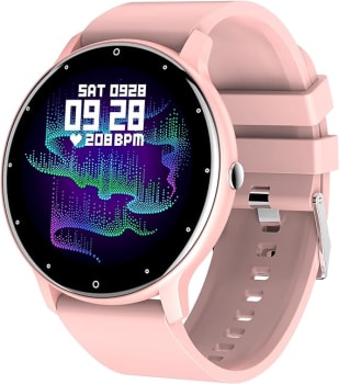 Haiz Relógio Inteligente Bluetooth IP67 44mm My Watch I Fit Rosa HZ-ZL02D