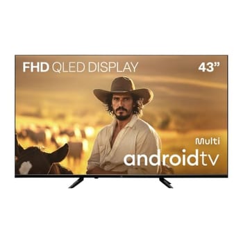 Smart TV Multi 43" QLED Full HD Android - TL066MQ