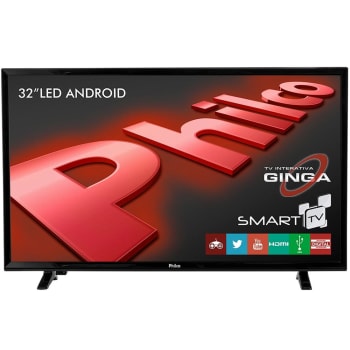 Smart TV LED 32´ HD Philco, Conversor Digital, 2 HDMI, 2 USB, Wi-Fi - PTV32E20DSGWA