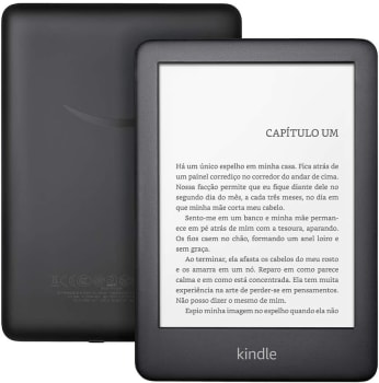  Kindle 10a. geração com bateria de longa duração e iluminação embutida - Cor Preta 