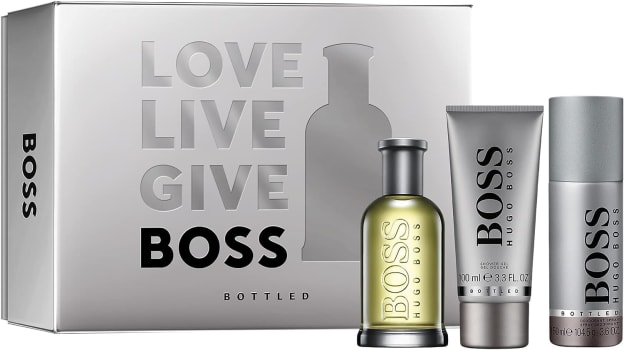 Kit Hugo Boss Bottled Hugo Boss Bottled EDT 100ml + Shower Gel 100 ml + Desodorante Spray 150 ml