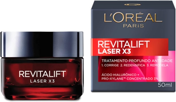 Creme Facial Anti-idade L'Oréal Paris Revitalift Laser X3 Diurno 50ml