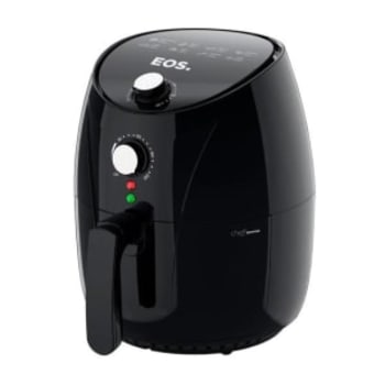 Fritadeira Sem Óleo Air fryer EOS Chef Gourmet 4 Litros Preto EAF40P 110V - Fritadeira sem Óleo / Air Fryer - Magazine OfertaespertaLogo LuLogo Magalu