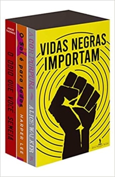 Livro Kit Vidas Negras Importam - Alice Walker / Harper Lee / Angie Thomas