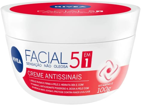 Creme Facial Antissinais, Nivea, 100g