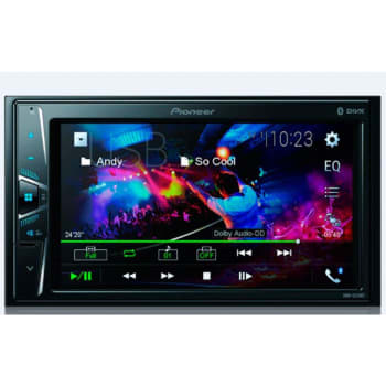 Central Multimídia Pioneer 2 DIN DMH-G228BT Tela Touch 6.2” Bluetooth USB Rádio AM/FM