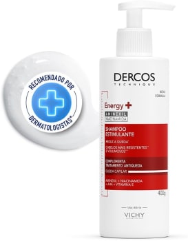 Vichy Dercos Shampoo Antiqueda Energy+ 400G