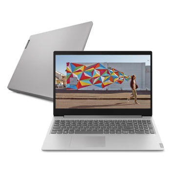 Notebook Lenovo Ultrafino ideapad S145 i5-8265U 8GB 2TB 15.6' HD Linux 81S9S00300 Prata