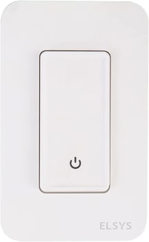 Interruptor Inteligente Wi-Fi Elsys 1 Tecla - EPGG22