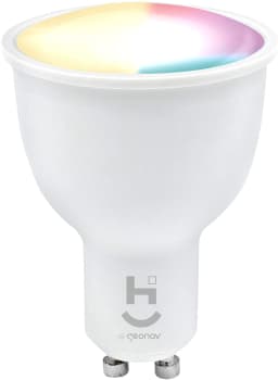 Hi Geonav Lampada Dicroica Inteligente RGB+W 2700/6500 Branco Quente e Frio