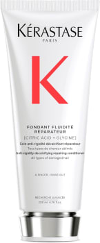 Kérastase Condicionador Première Fondant Fluidité Réparateur, Todos os tipos de cabelos danificados, Reparador descalcificante, Neutraliza a rigidez, 