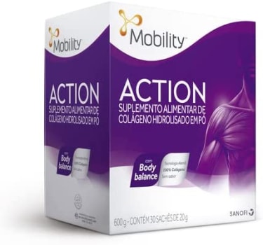 Suplemento de Colágeno Mobility Action 30 Sticks com 20g