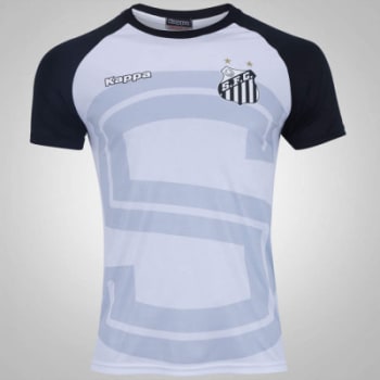 Camiseta do Santos 2017 Lima Kappa - Masculina