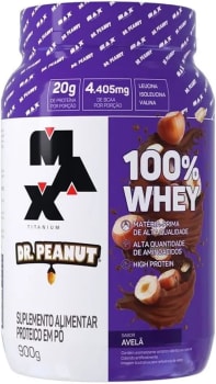 Whey Protein Max Titanium X Dr. Peanut - 900g