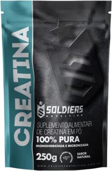 Creatina Monohidratada 250g - Soldiers Nutrition