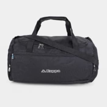 Bolsa Kappa Esportiva Média Unissex - Preto