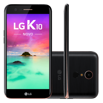 Smartphone LG K10 Novo M250DS Preto - Dual Chip Android 7.0 Tela 5.3´´ 32GB