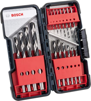 Jogo Brocas Bosch Metal HSS-Pointteq Toughbox 1-10mm