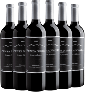 Kit 6 Punta Negra Wines of Belhara Malbec por R$29,90 cada Garrafa