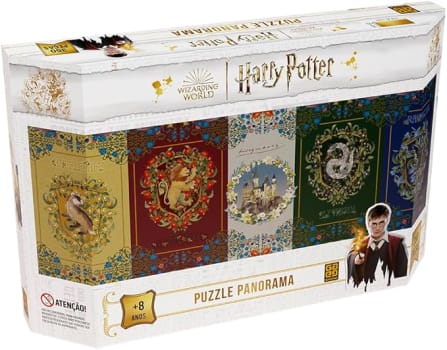 Quebra-cabeça 350 peças Panorama Harry Potter - Grow