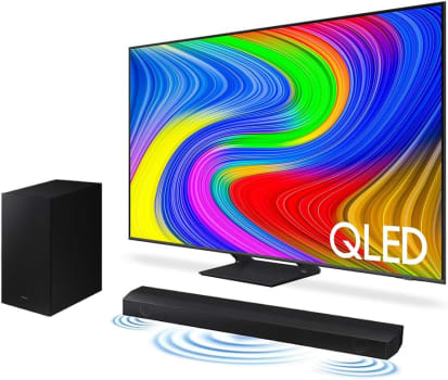 Combo Smart TV Samsung 65" QLED 4K 65Q65D 2024 + Soundbar HW-B550/ZD