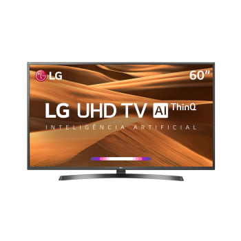 Smart TV LED 60" LG 60UM7270PSA Ultra HD/4K Wi-Fi 3 HDM 2 USB Preta