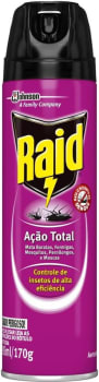 Inseticida Aerossol Raid Multi-insetos Ação Total 285ml