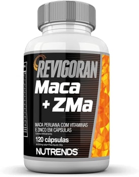 Revigoran Maca + ZMA 120 cápsulas, Nutrends