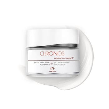 Gel Creme Antissinais 30+ Noite Renovação e Energia Chronos - 40g