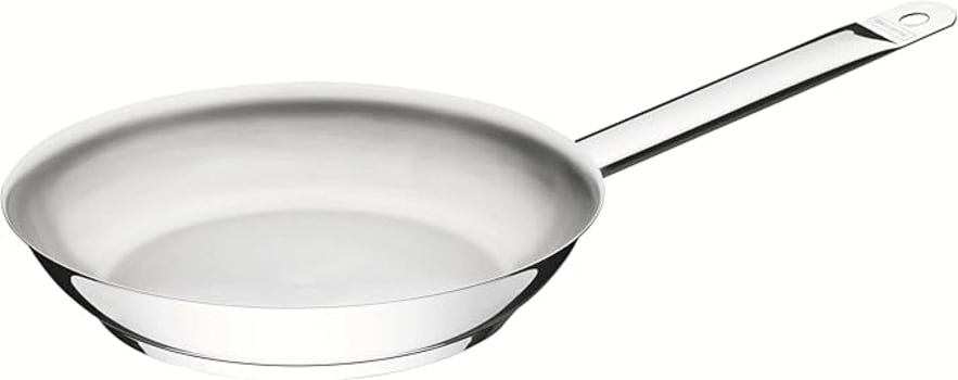 Frigideira Tramontina Professional Rasa em Aço Inox Fundo Triplo com Cabo 26 cm 2 L