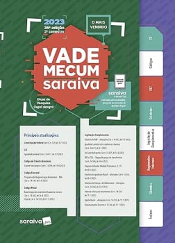 Livro Vade Mecum Tradicional 36ª edição 2023 (Capa Dura) - Saraiva