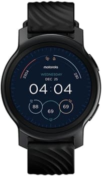 Motorola Moto Watch 100 - Smartwatch, GPS, Bluetooth, Preto