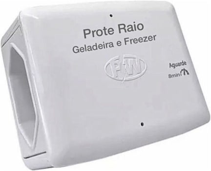 Protetor Contra Queda De Energia PW Para Freezer Ou Geladeira, Branco