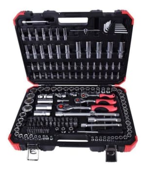 Kit de Ferramentas Soquetes Sextavados 1/4" 3/8" 1/2" Gedore Red 172 Peças - Magazine Ofertaesperta